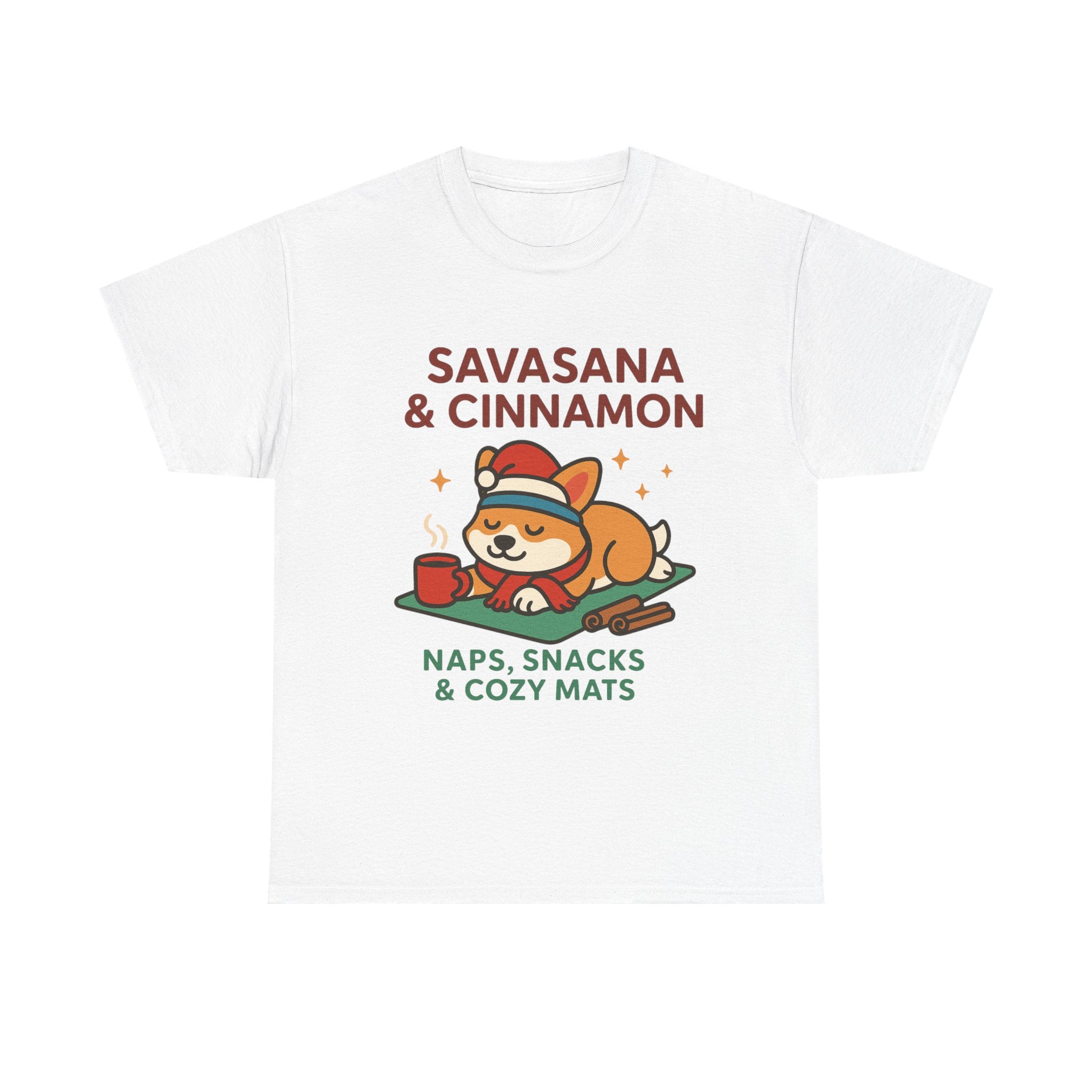 Savasana & Cinnamon – Cozy Holiday Tee