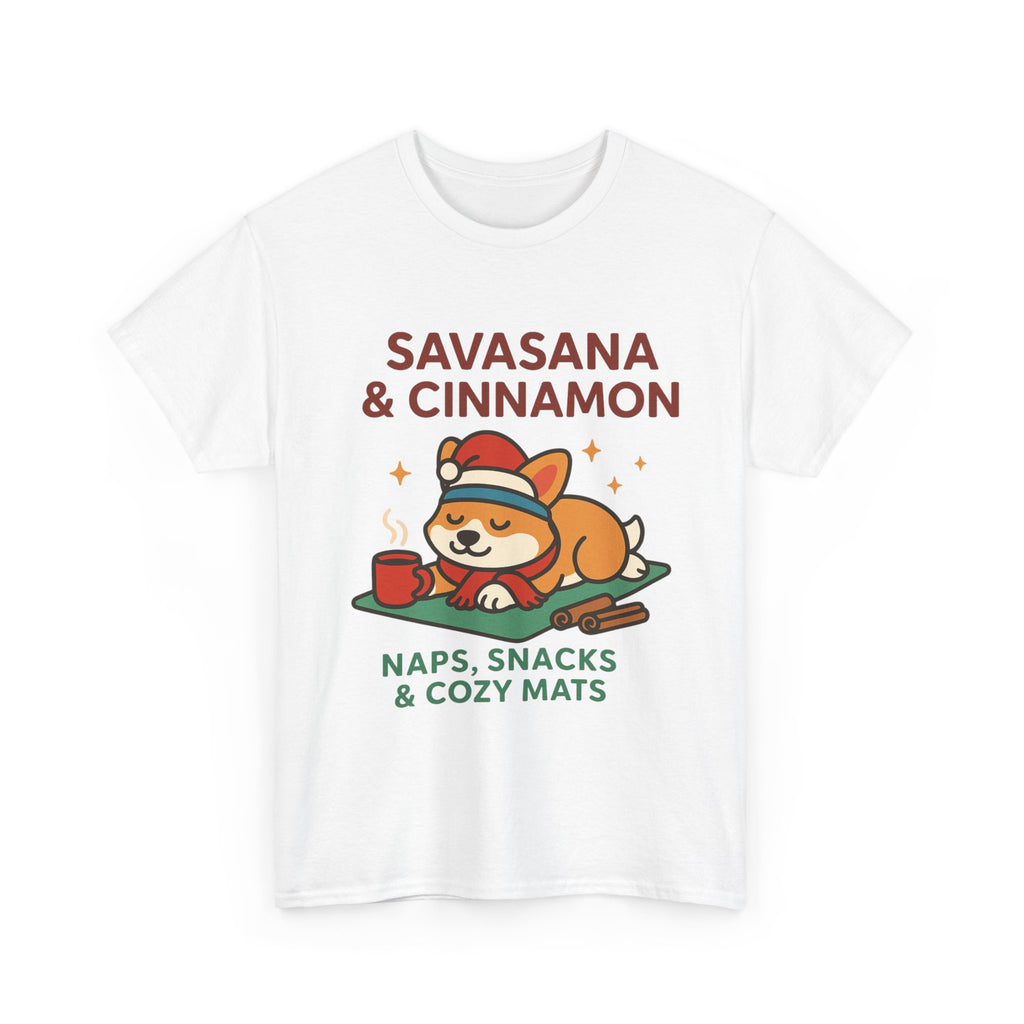 Savasana & Cinnamon – Cozy Holiday Tee