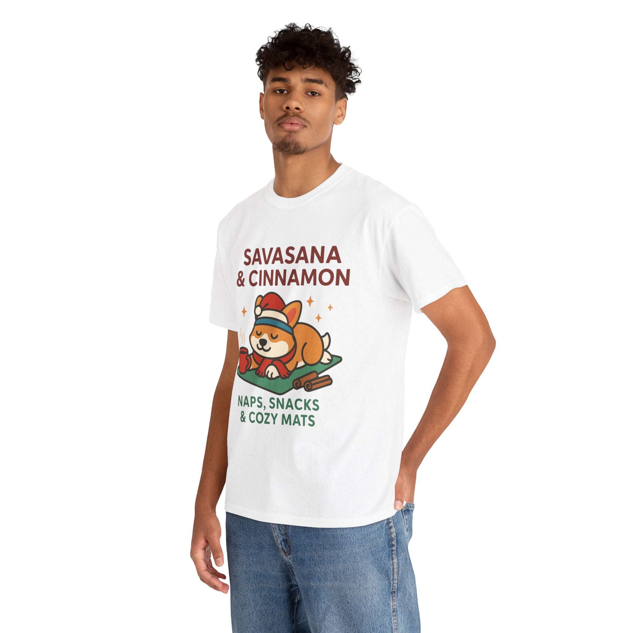 Savasana & Cinnamon – Cozy Holiday Tee