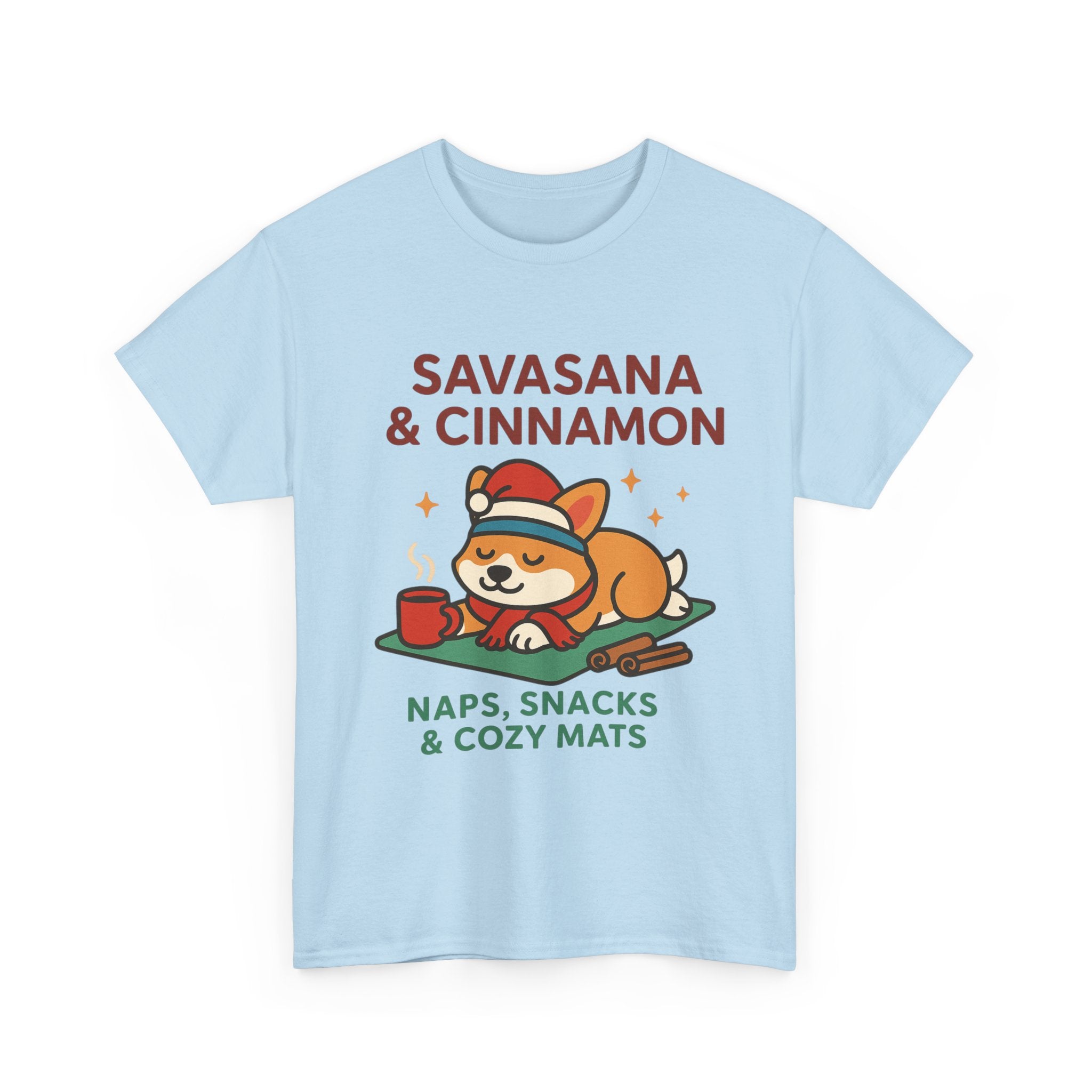 Savasana & Cinnamon – Cozy Holiday Tee
