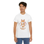 Namast'ay Single" Self-Love Corgi Shirt – Galentine’s Day & Anti-Valentine Gift