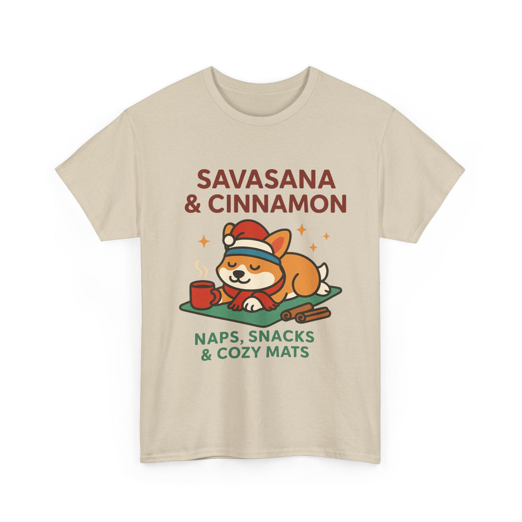 Savasana & Cinnamon – Cozy Holiday Tee