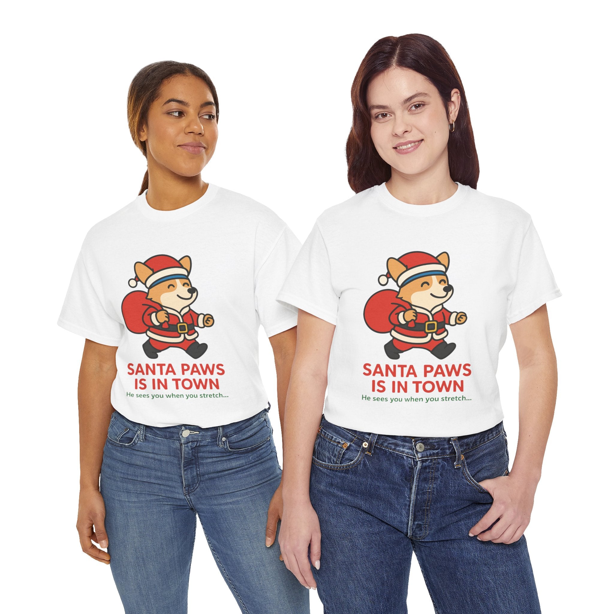 Santa Paws Is In Town – Holiday Cheer Tee