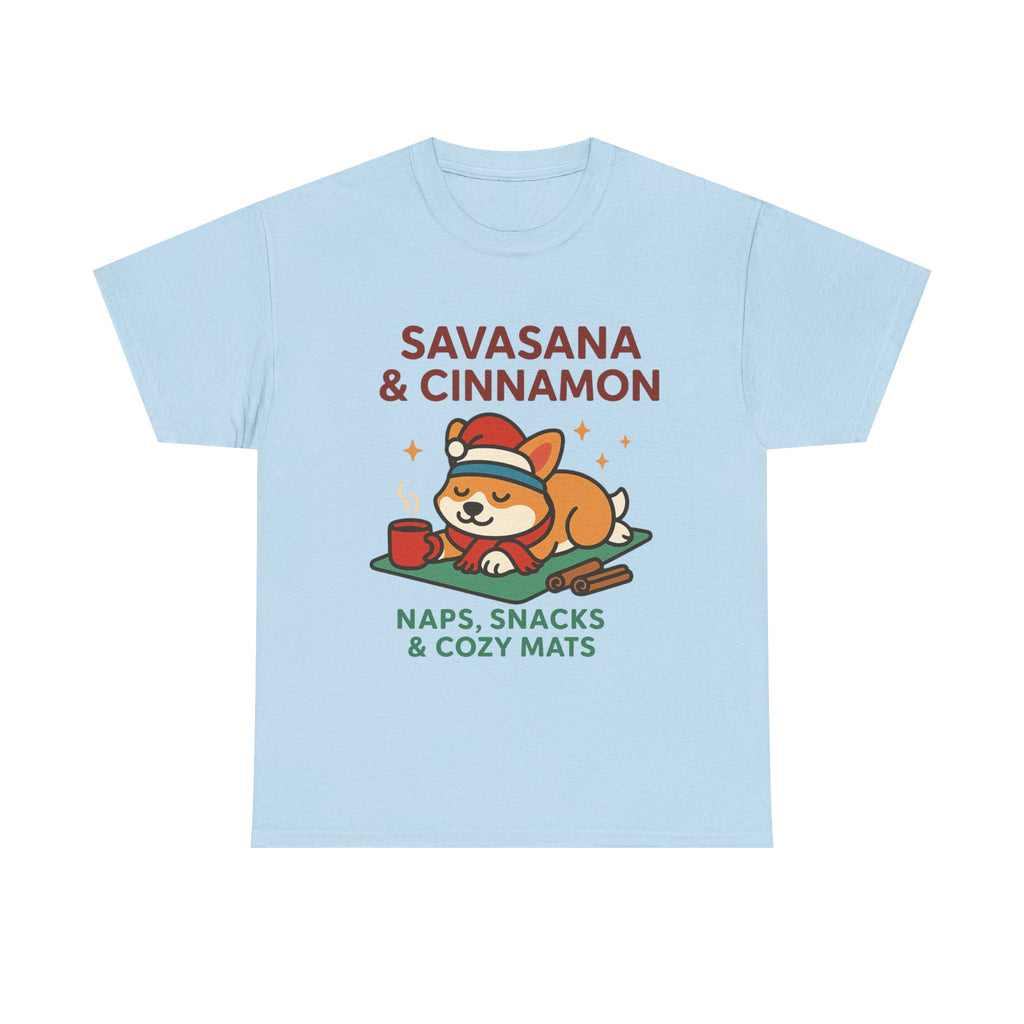 Savasana & Cinnamon – Cozy Holiday Tee