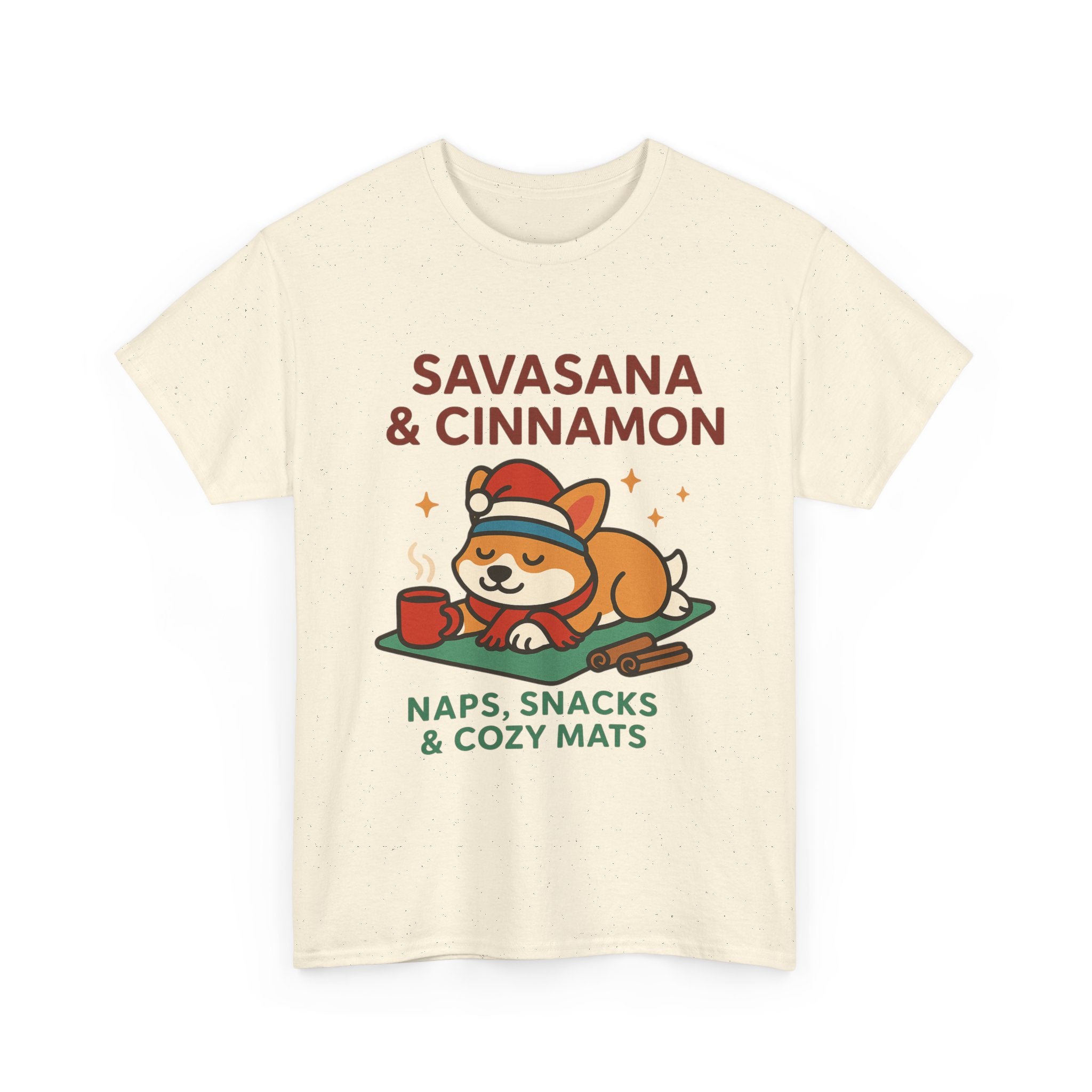 Savasana & Cinnamon – Cozy Holiday Tee