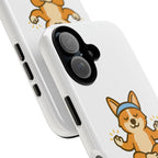 iPhone Case — "Paw-sitive Energy" Corgi Yoga Protective Cover