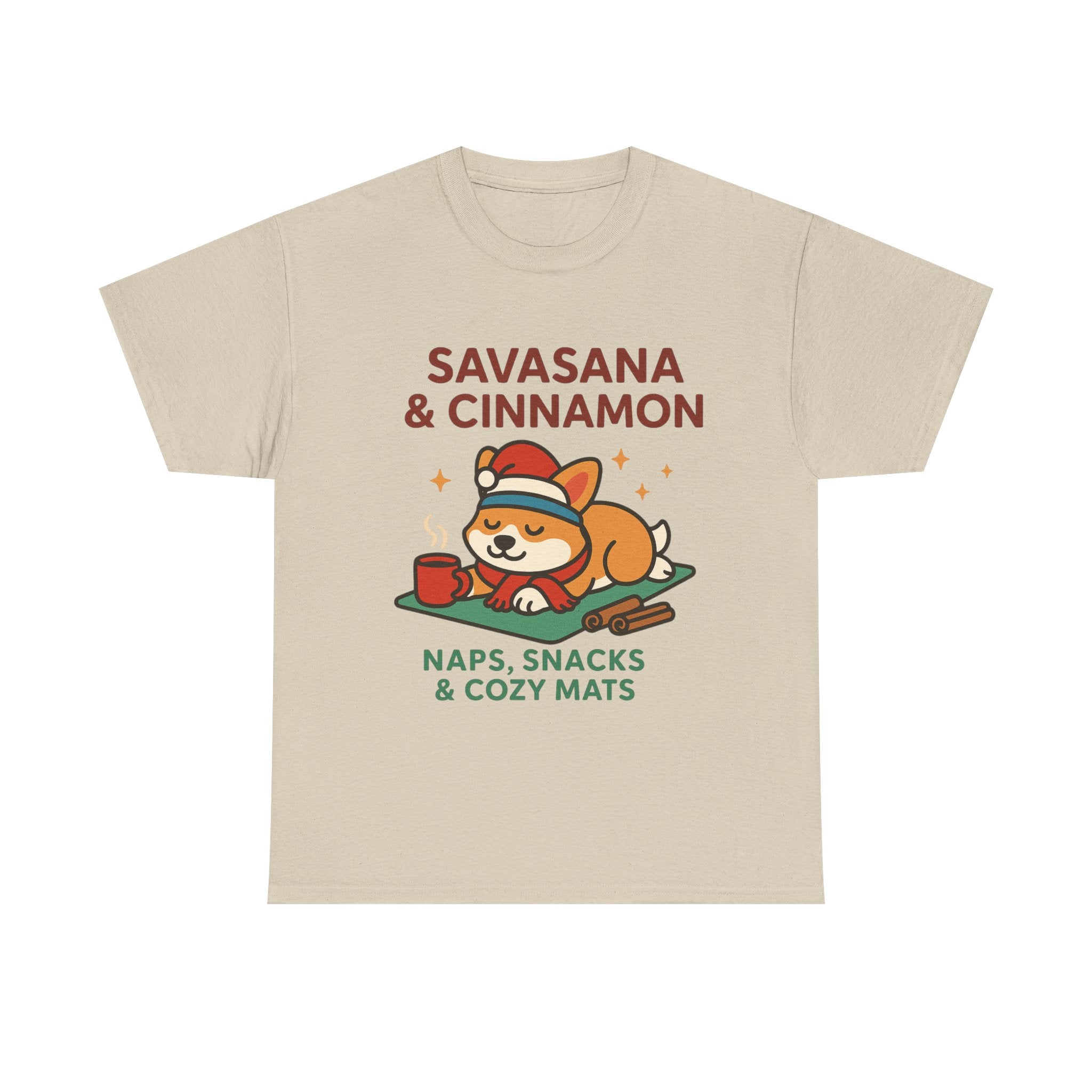 Savasana & Cinnamon – Cozy Holiday Tee