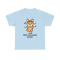 Tree Hugger Pose – Yogloo Corgi Tree Pose Yoga T-Shirt | Cute Eco-Yoga Gift, Mindfulness Tee