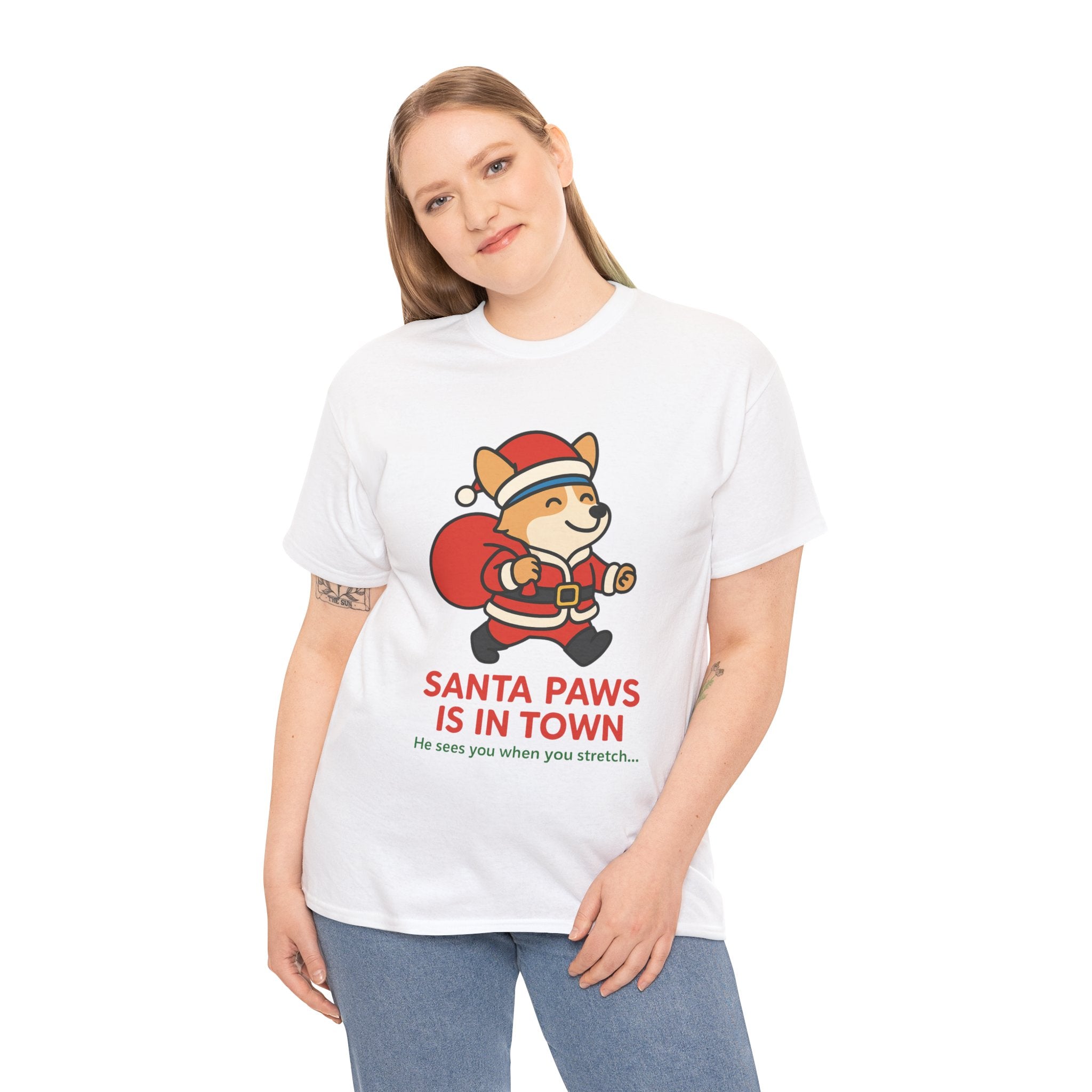 Santa Paws Is In Town – Holiday Cheer Tee