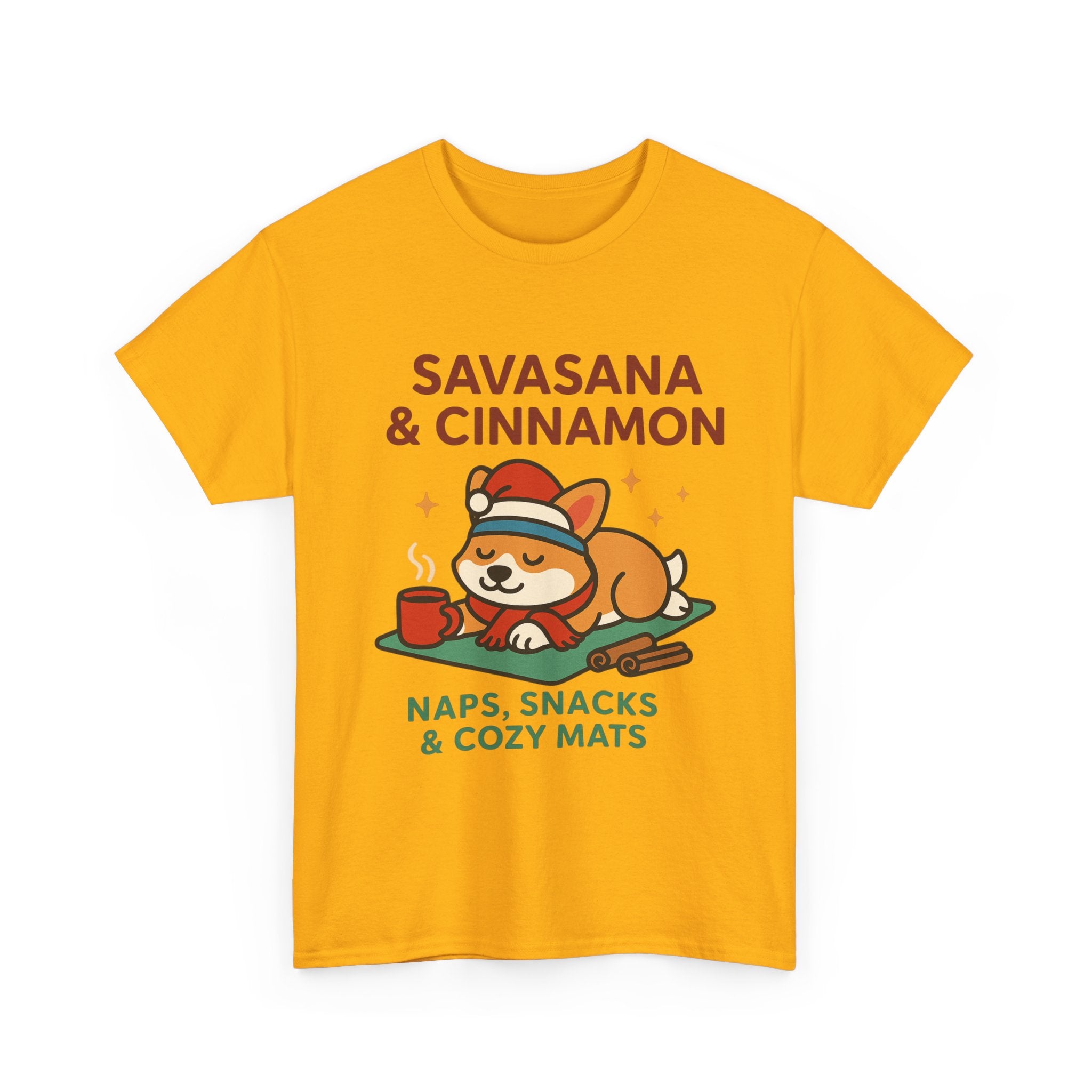 Savasana & Cinnamon – Cozy Holiday Tee