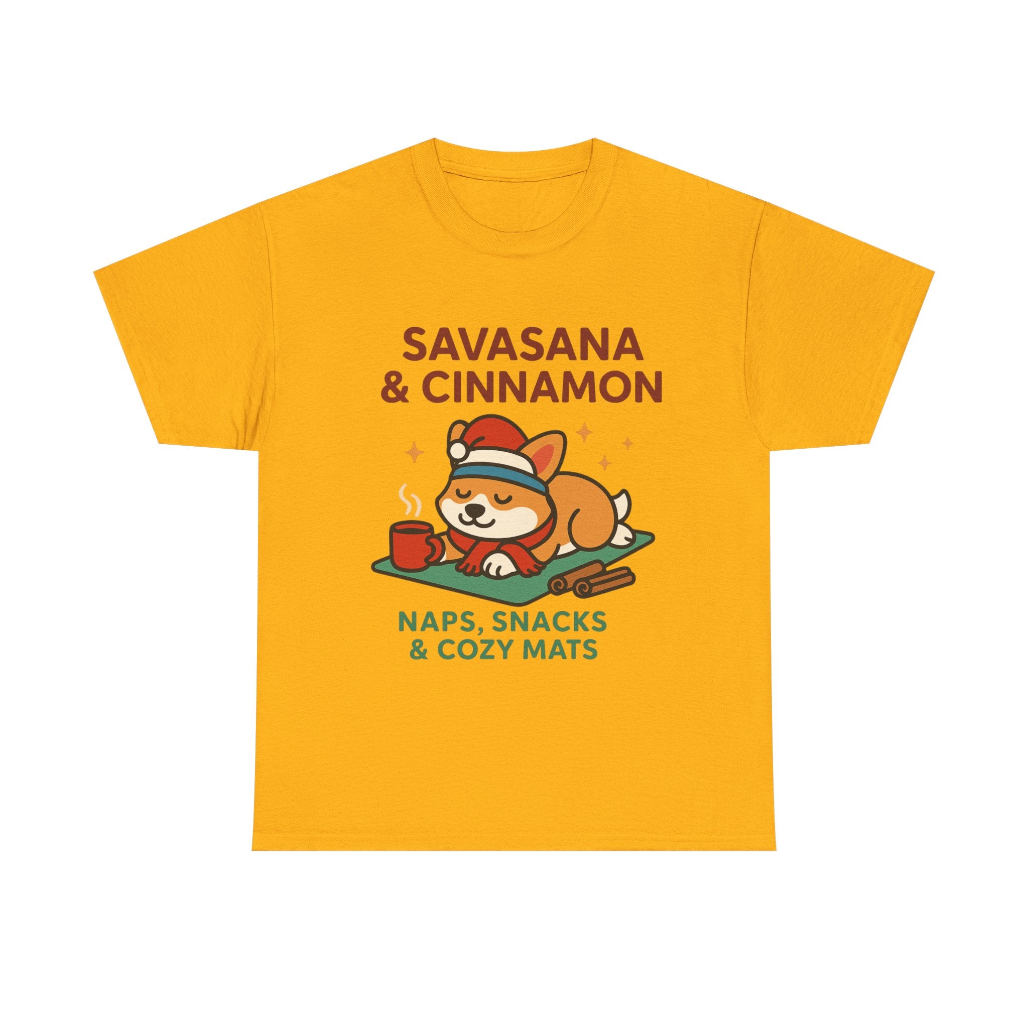 Savasana & Cinnamon – Cozy Holiday Tee