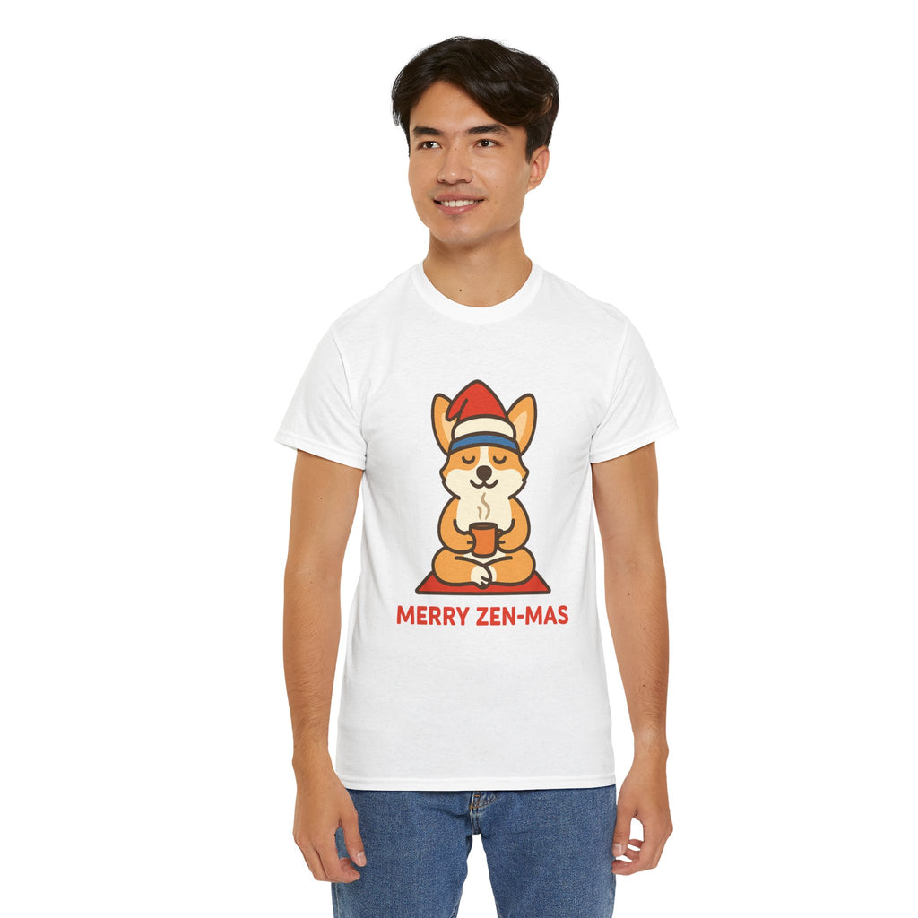 Merry Zen-mas – Yogloo Meditating Tee