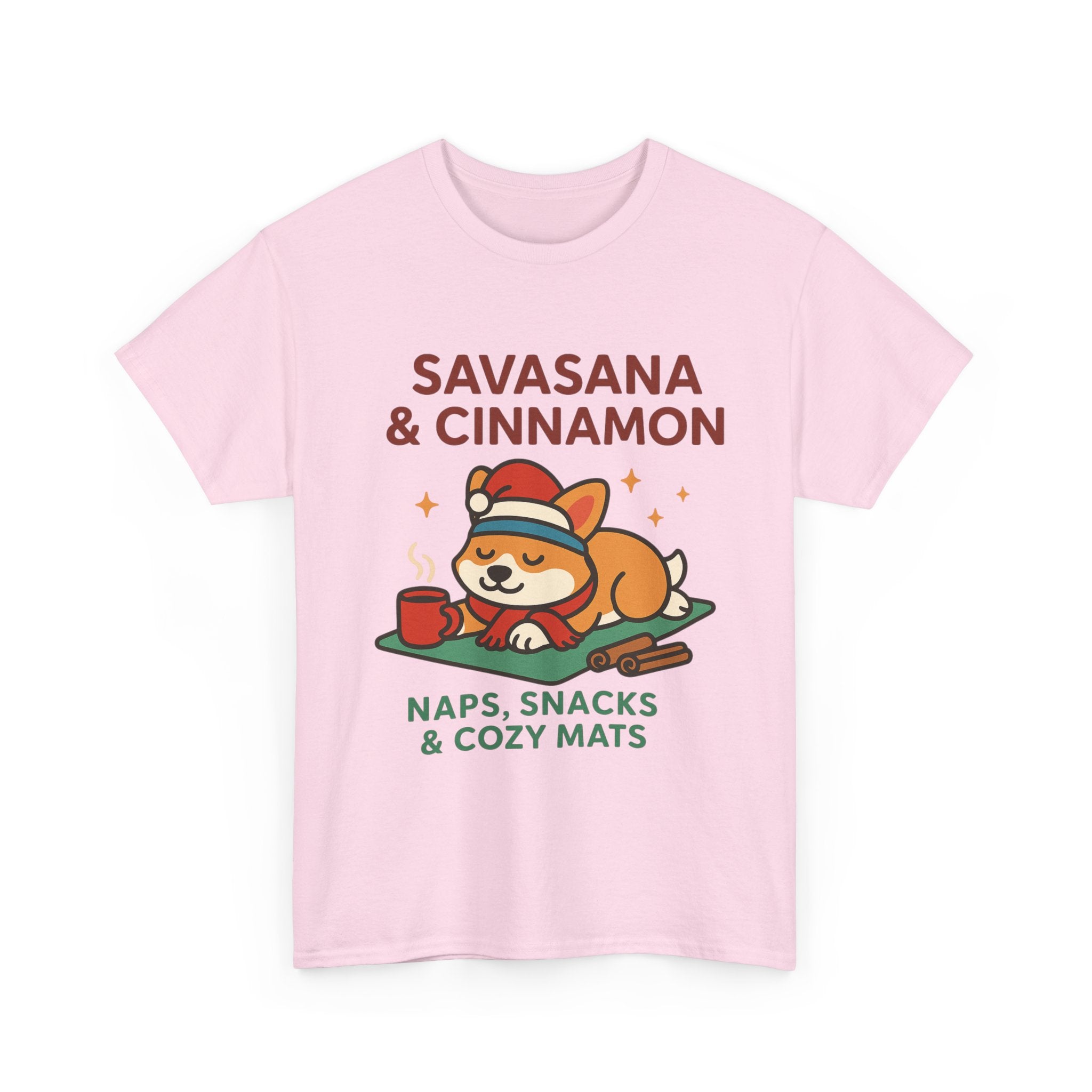 Savasana & Cinnamon – Cozy Holiday Tee